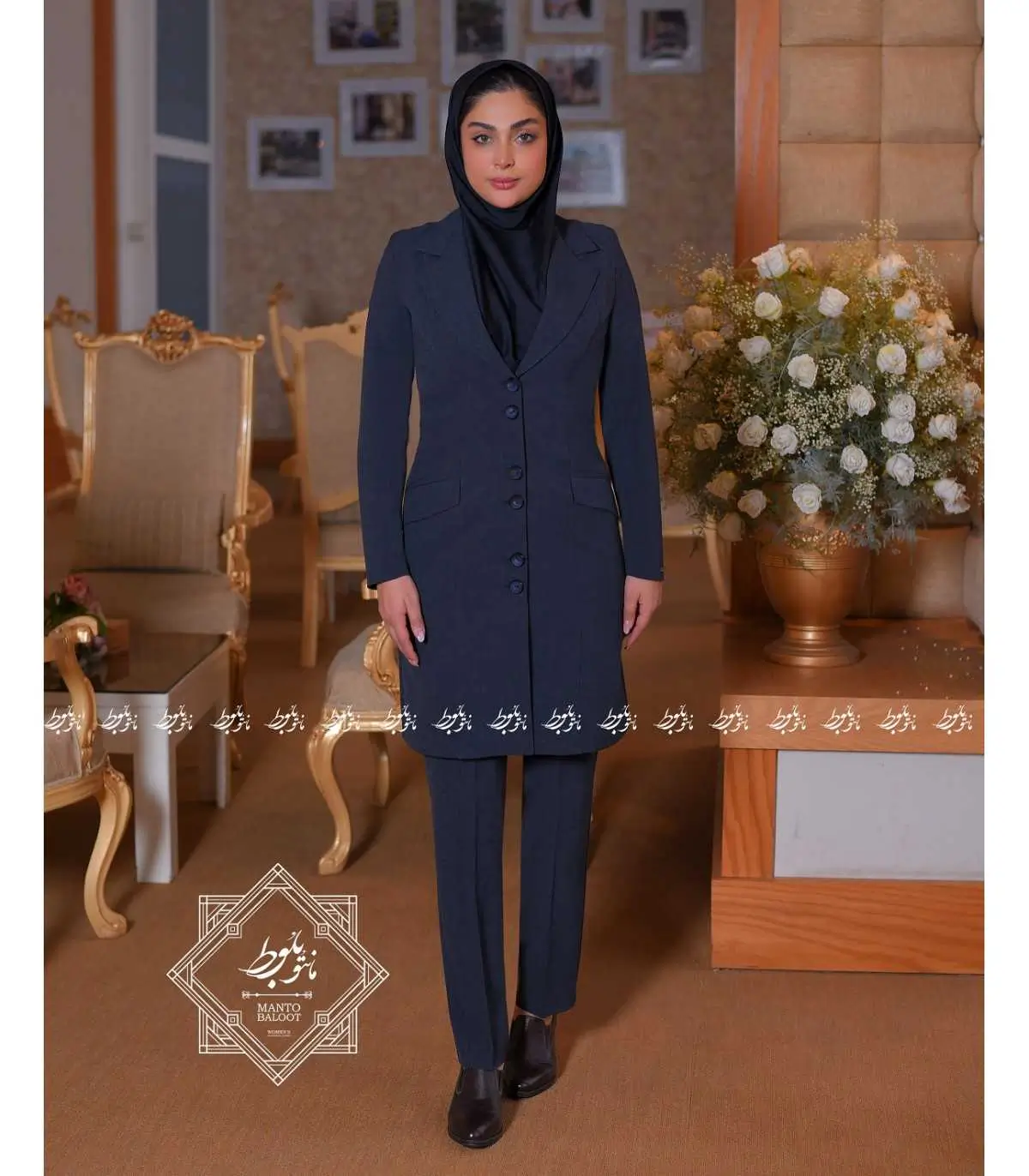 Elizabeth office pants coat